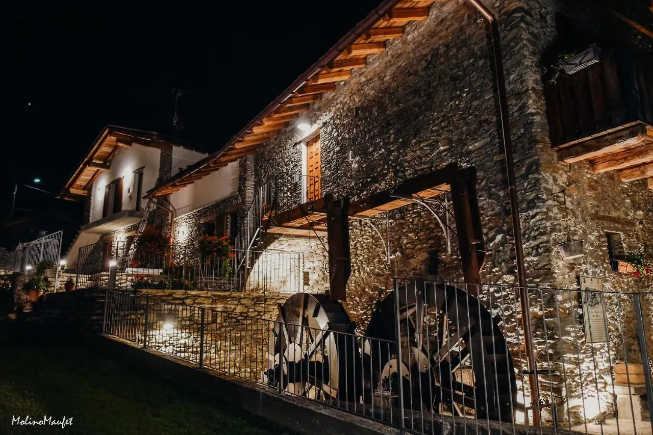 Villa Il Granaio - Ancient Molino Maufet Watermill On Lake Como - Garden View Colico Italy