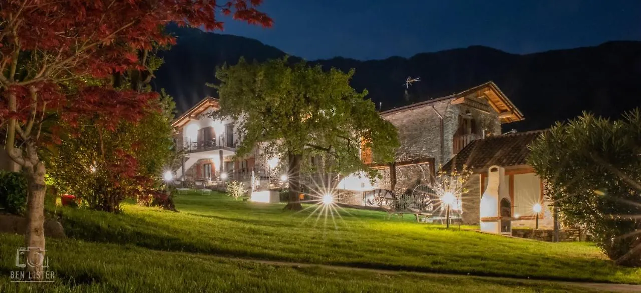 Villa Il Granaio - Ancient Molino Maufet Watermill On Lake Como - Garden View Colico Italy