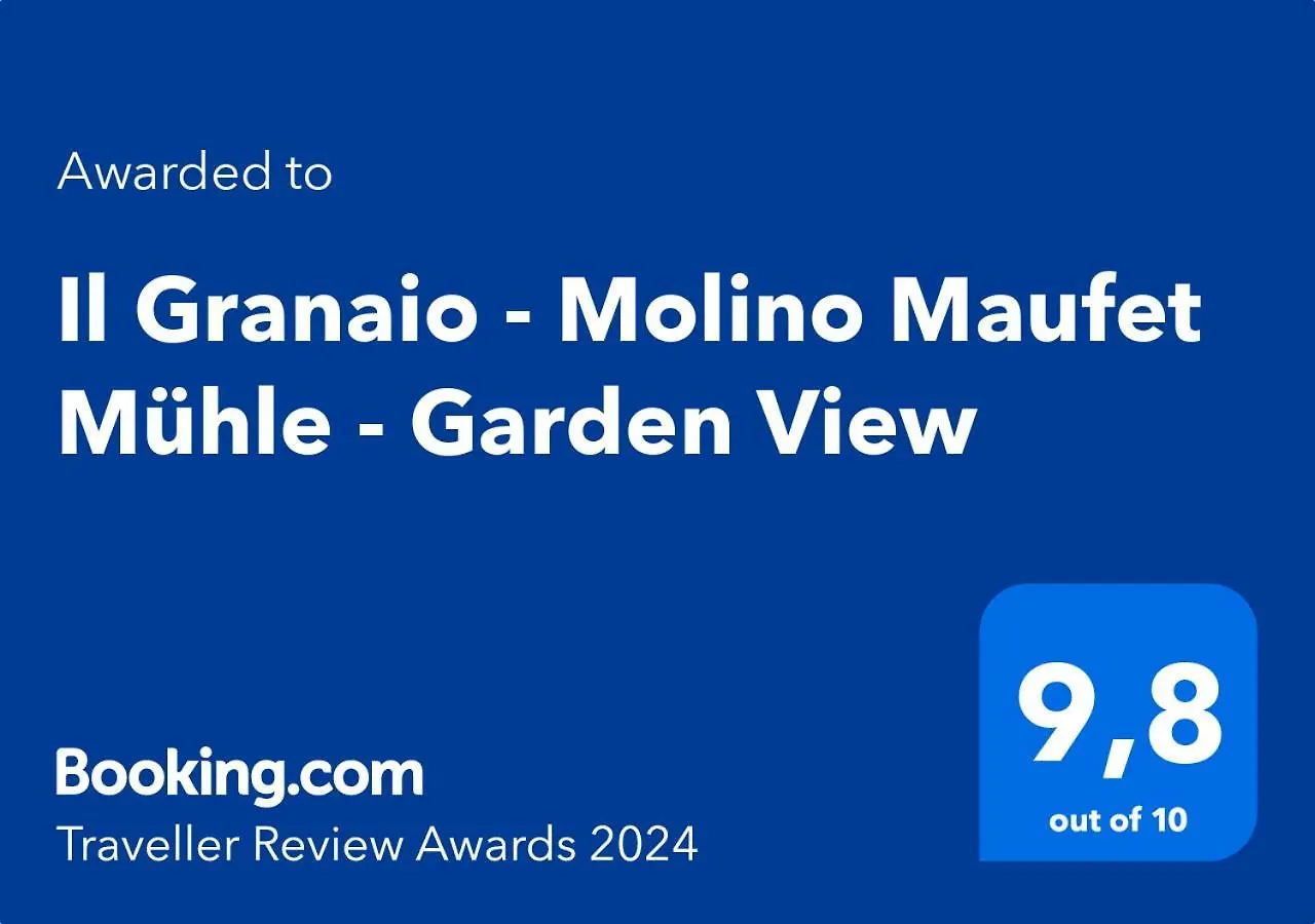 Il Granaio - Ancient Molino Maufet Watermill On Lake Como - Garden View Colico